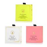 Fruity 3-Piece Body Scrubber Set — Body Wash Infused Buffers (42+ Washes, Coconut · Grapefruit · Freesia)