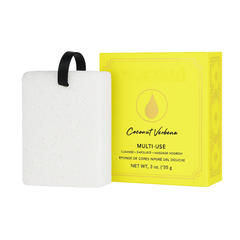 Fruity 3-Piece Body Scrubber Set — Body Wash Infused Buffers (42+ Washes, Coconut · Grapefruit · Freesia)